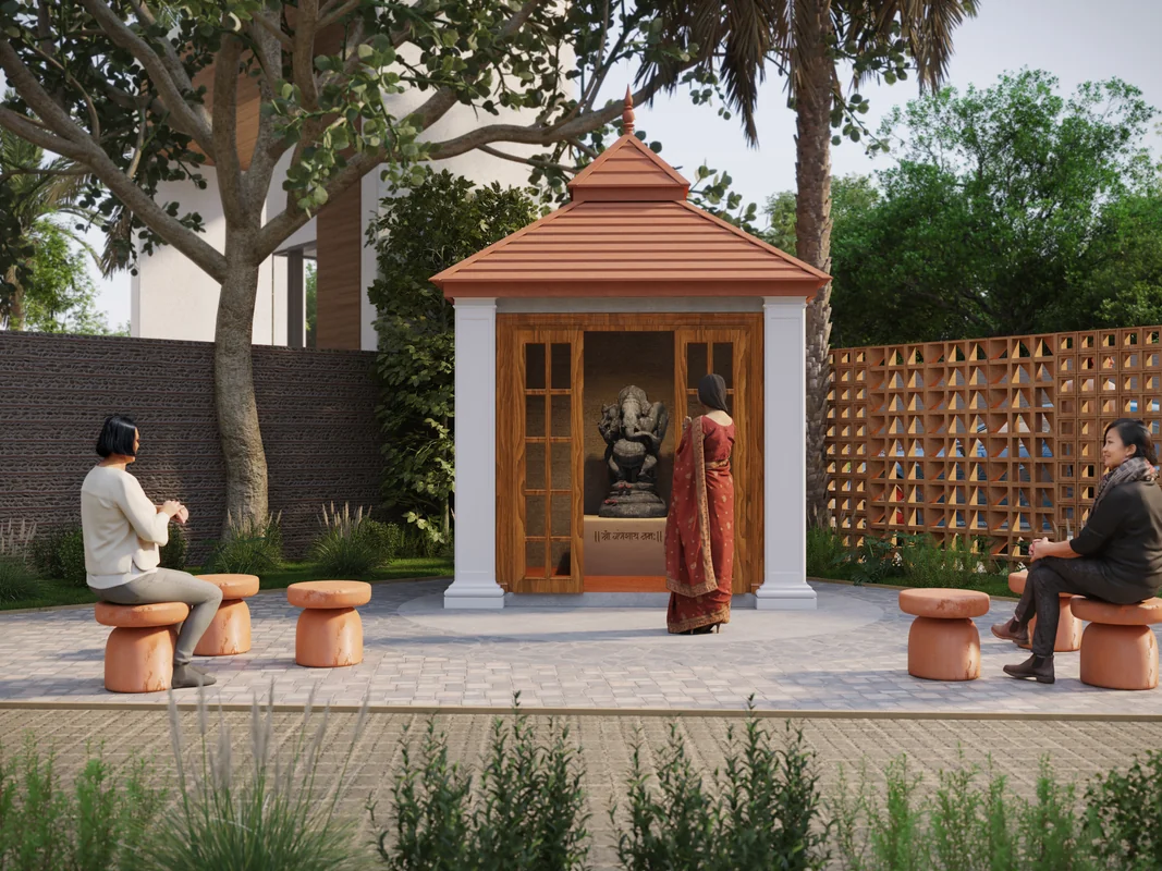 Dosti Primus Temple Area